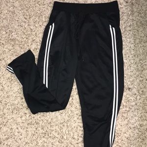 Black Athletic Sweat Pants